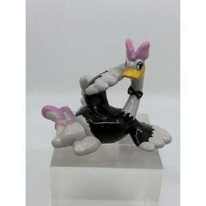 Vintage Disney Ceramic Fantasia Ballerina Ostrich Madam Upanova  Figurine Japan